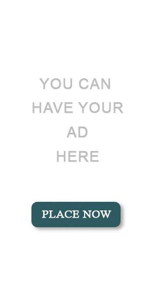 Banner inviting sponsors to join the Magazine and Place ads